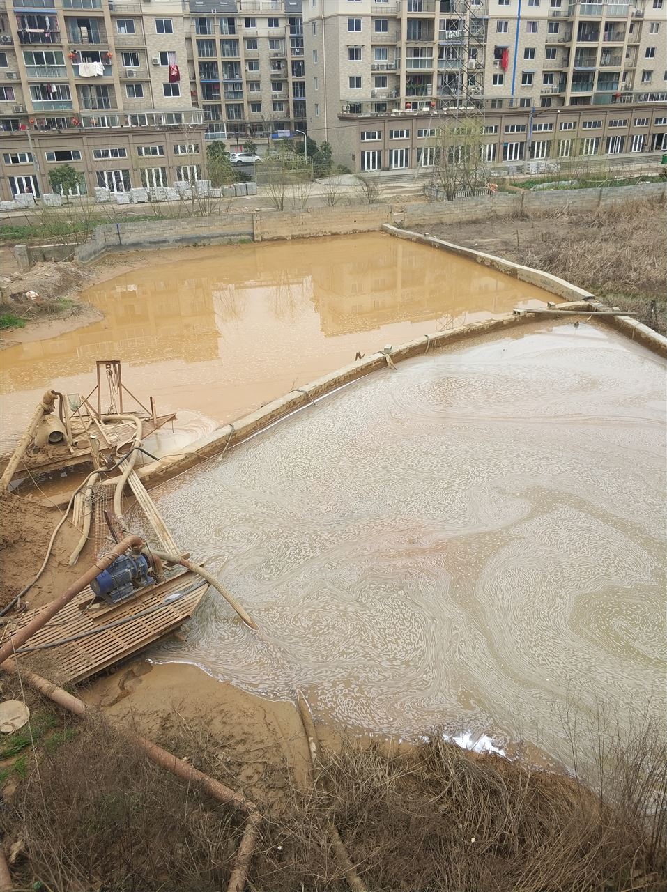 福海沉淀池淤泥清理-厂区废水池淤泥清淤