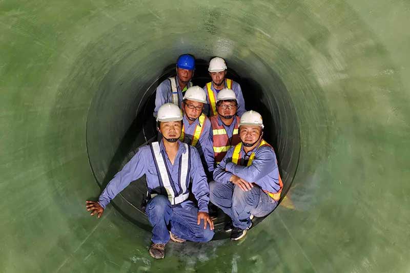 福海清洗管道的几个步骤